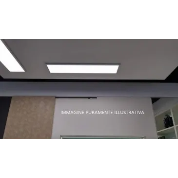 LED-PANEL-30X120-CCT Pannello led PANEL in alluminio bianco 30x120 cm dimmerabile e cambio colore con telecomando