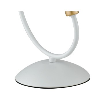 Lampe de table moderne Aida blanche...