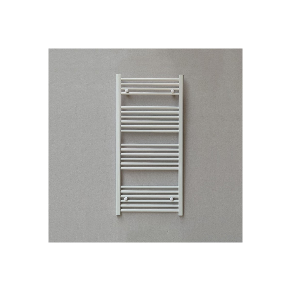 Termoarredo scaldasalviette 800x500 bianco interasse 450 mm