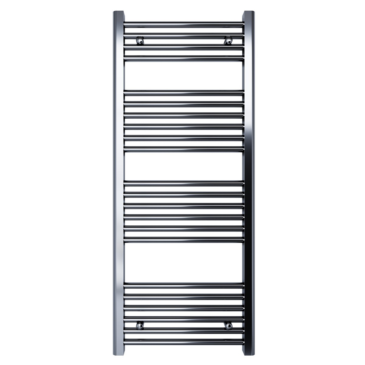 Termoarredo scaldasalviette 1200x500 Cromato interasse 450 mm