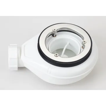 Receveur de douche en résine noire PRESTIGE sortie latérale