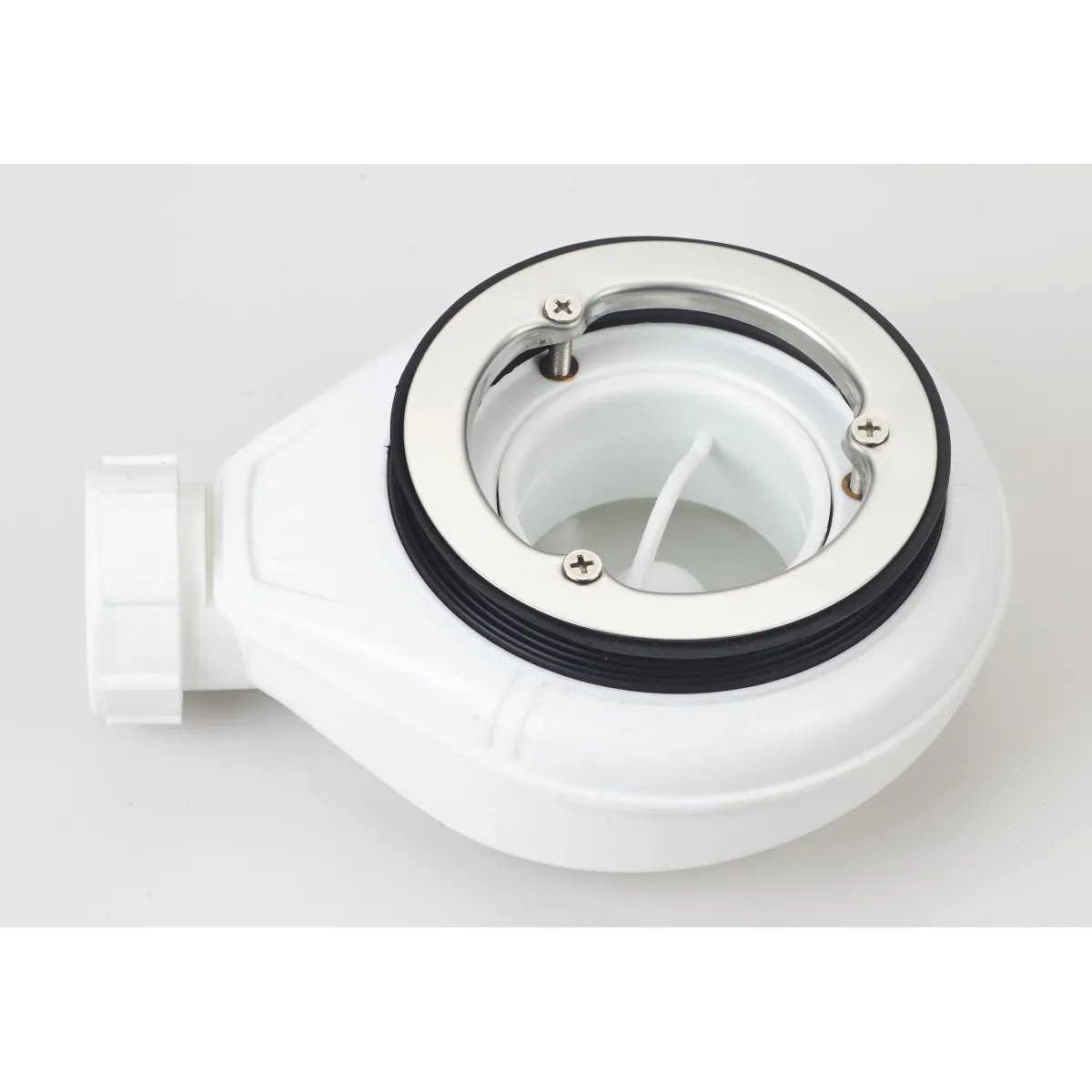 Receveur de douche résine crème PRESTIGE sortie latérale