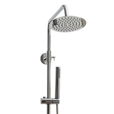 Piave Thermostat-Duschsäule aus Chrom | Mondialshop
