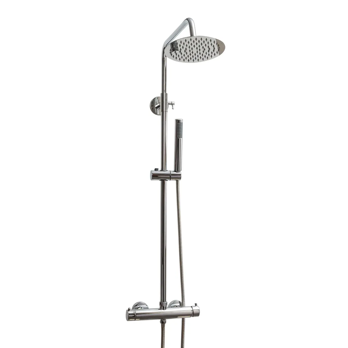 Piave Thermostat-Duschsäule aus Chrom | Mondialshop