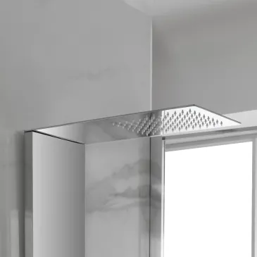 Colonna doccia idromassaggio Flat in inox | Mondialshop