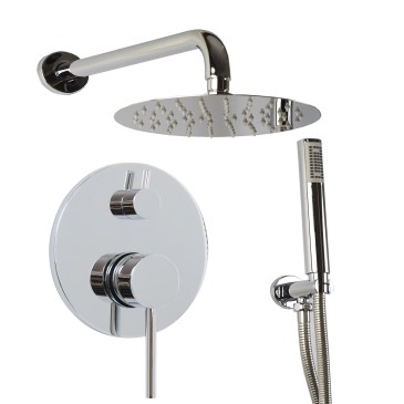 Kit doccia Incasso Soffione Tondo | Ameno