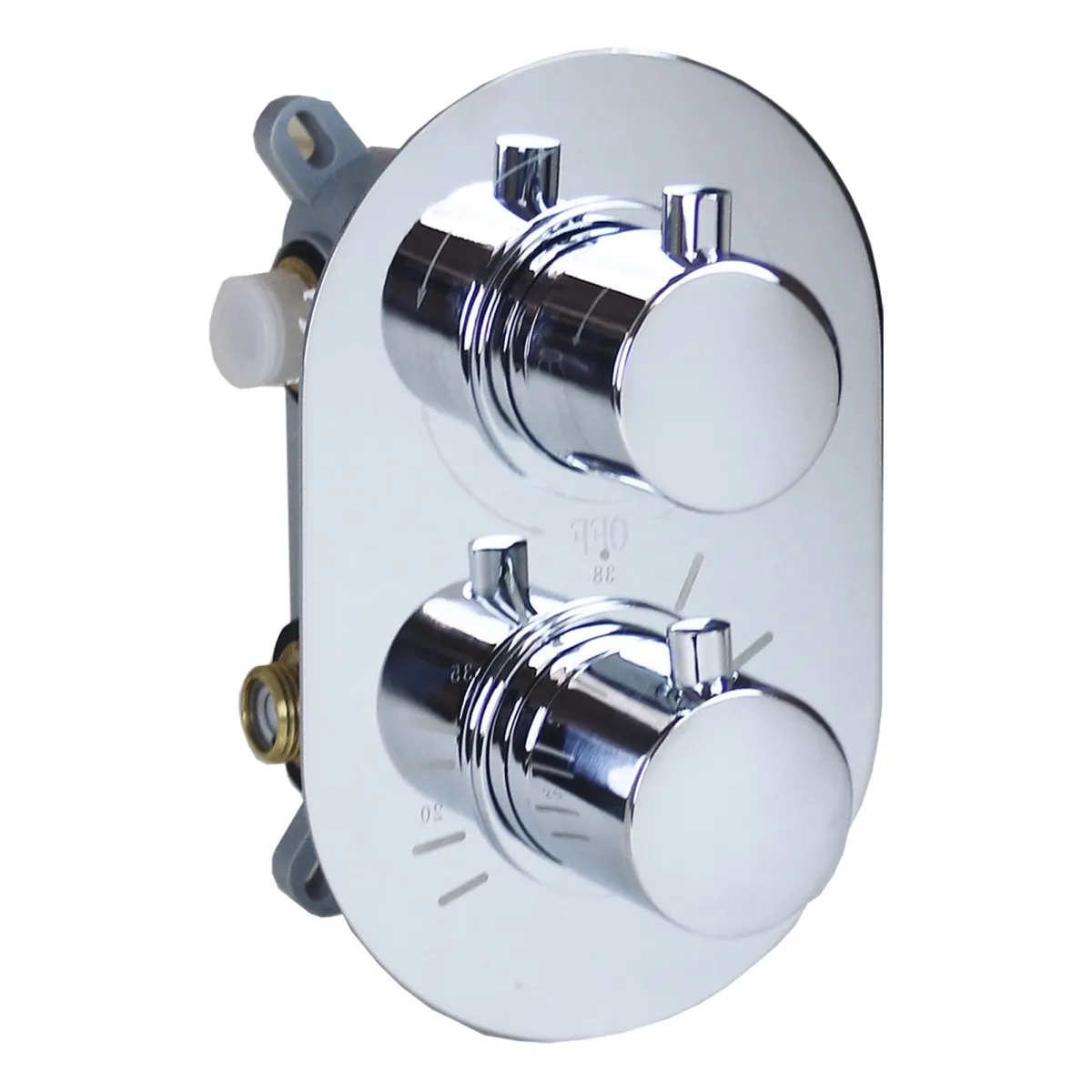 Set doccia termostatico tondo a incasso | Mondialshop