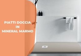 Piatto doccia mineral marmo: stile e design moderno