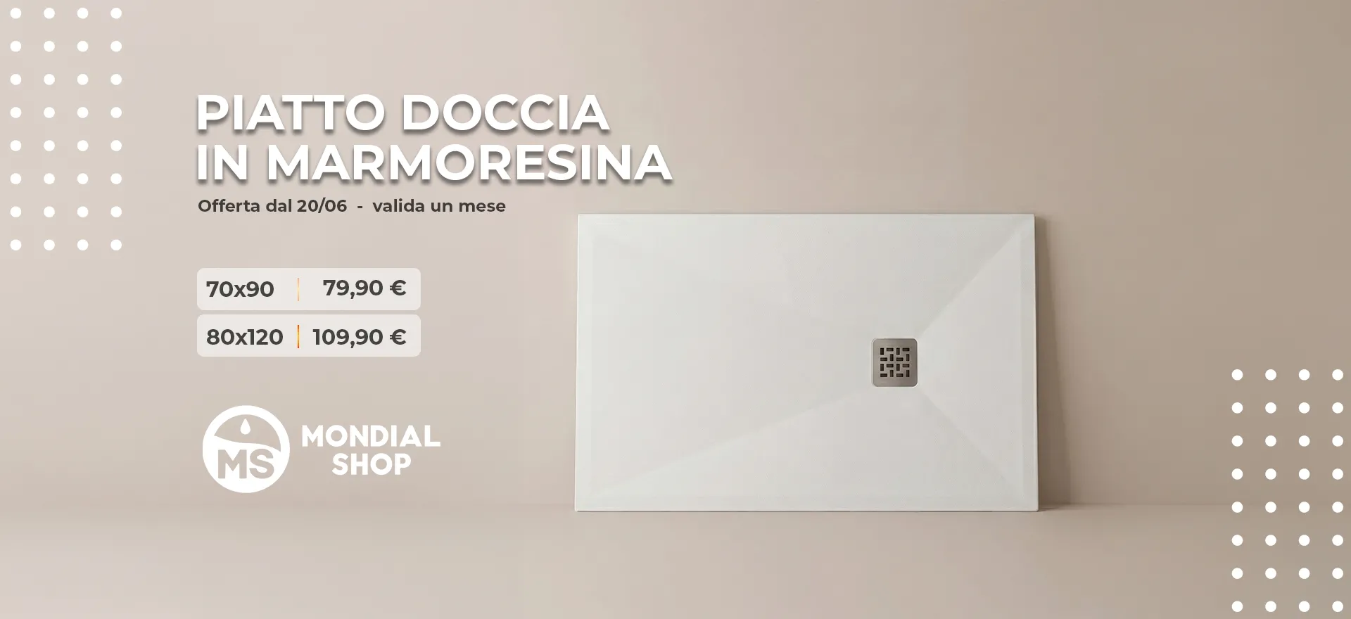 piatto doccia Kronos Pro